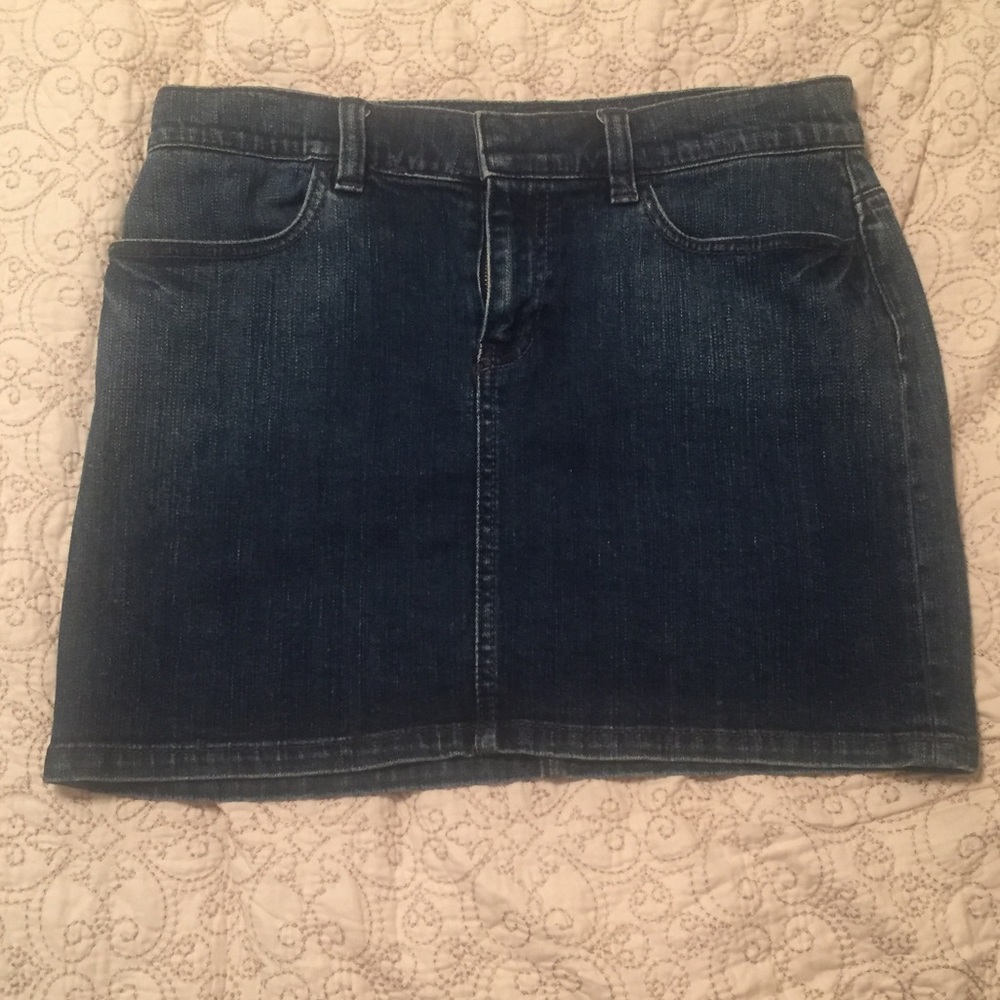 Gap jean skirt